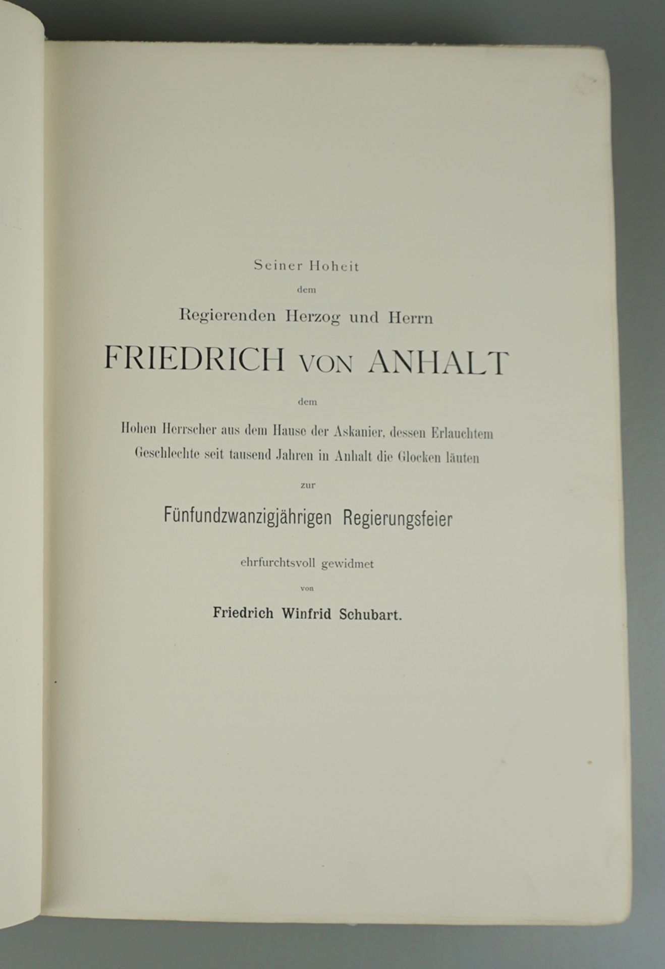 Die Glocken im Herzogtum Anhalt, von Friedrich Winfrid Schubart, Dessau 1896 - Bild 3 aus 4