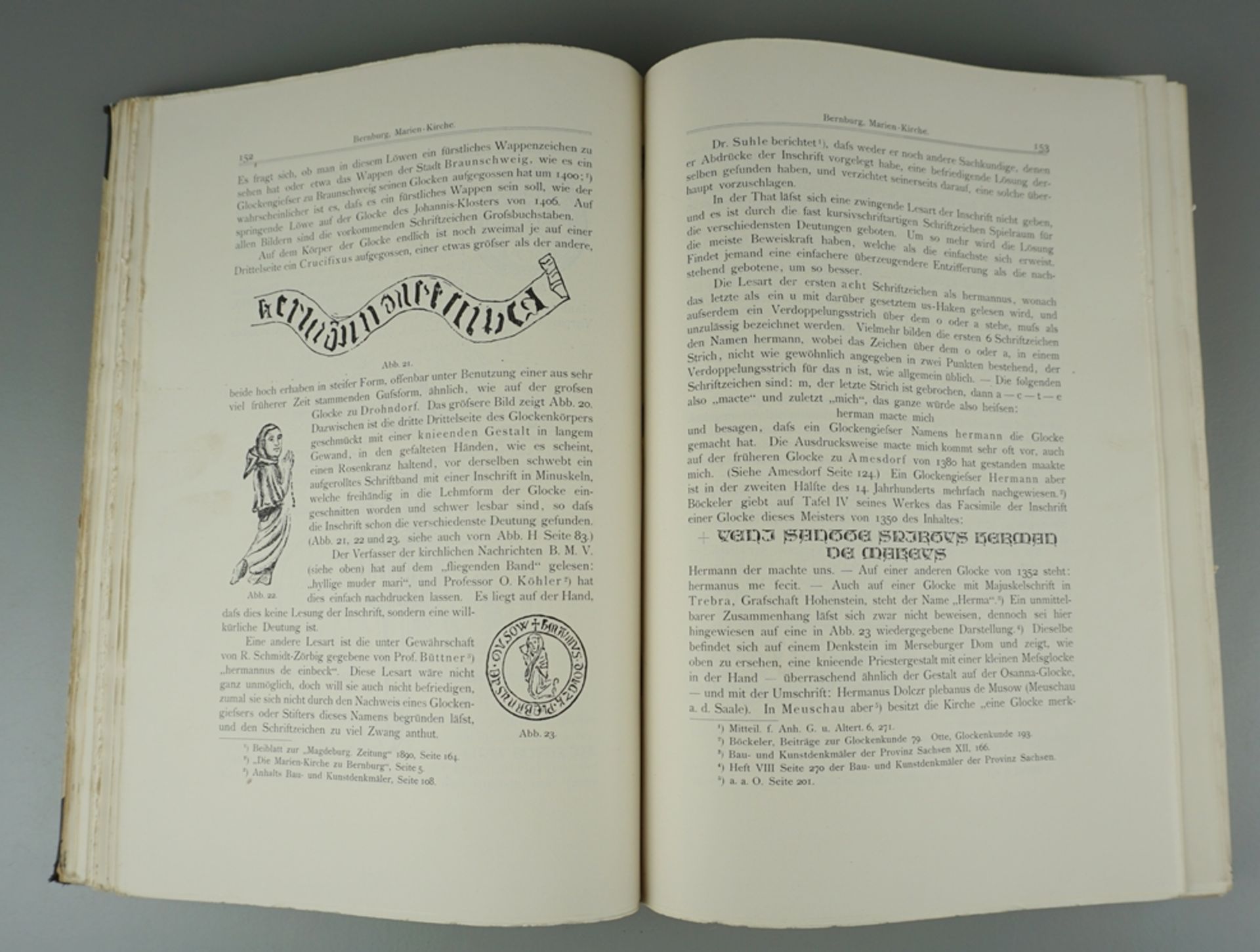 Die Glocken im Herzogtum Anhalt, von Friedrich Winfrid Schubart, Dessau 1896 - Bild 4 aus 4