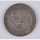 1/2 Rupie 1901, Deutsch- Ostafrika, 917er Silber