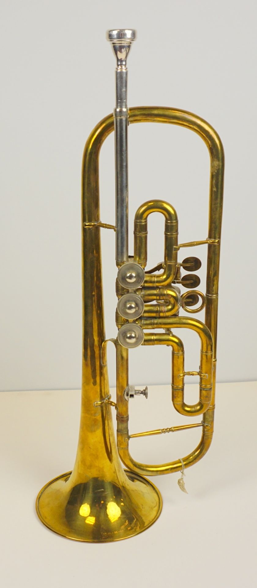 Trompete, Messing, Länge ca. 50cm