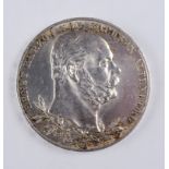 Dt.Kaiserreich, 5 Mark 1903, Ernst Herzog v. Sachsen, 900er Silber