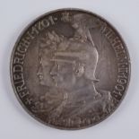 5 Mark 1901, 200. Jahrestag der Erhebung Preussens zum Königreich, 900er Silber