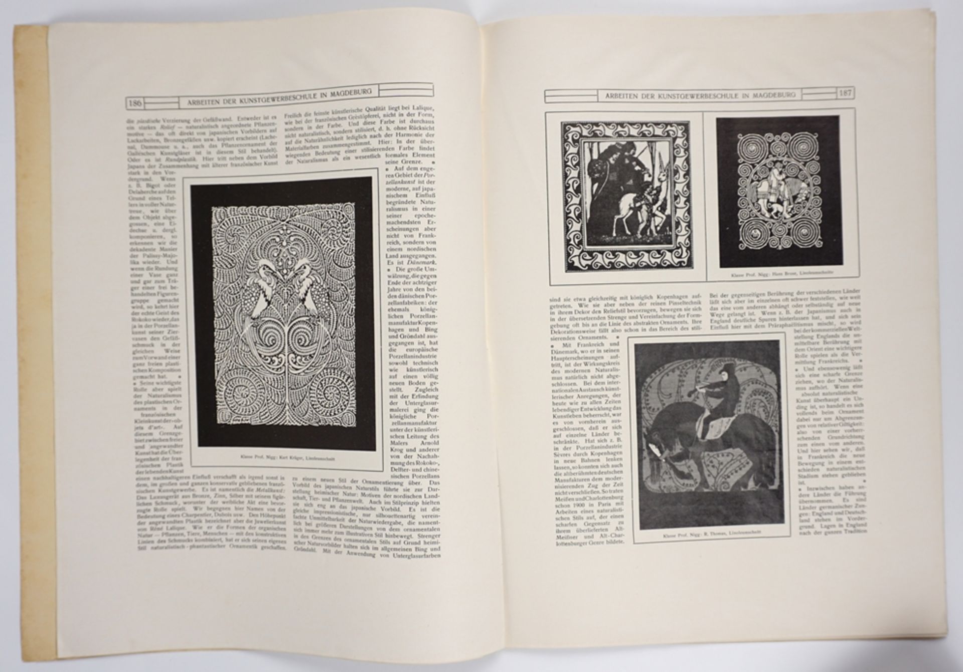 25 Zeitschriften des Kunstgewerbevereins zu Magdeburg, aus den Jahren 1893-1916 - Bild 6 aus 7