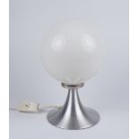 Kugel-Tischlampe, Space Age, 1960er Jahre, H.25,5cm