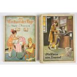 2 Kinderbücher: "Jane Eyre, die Waise von Lowood" und "Im Wechsel der Tage", 1920er Jahre