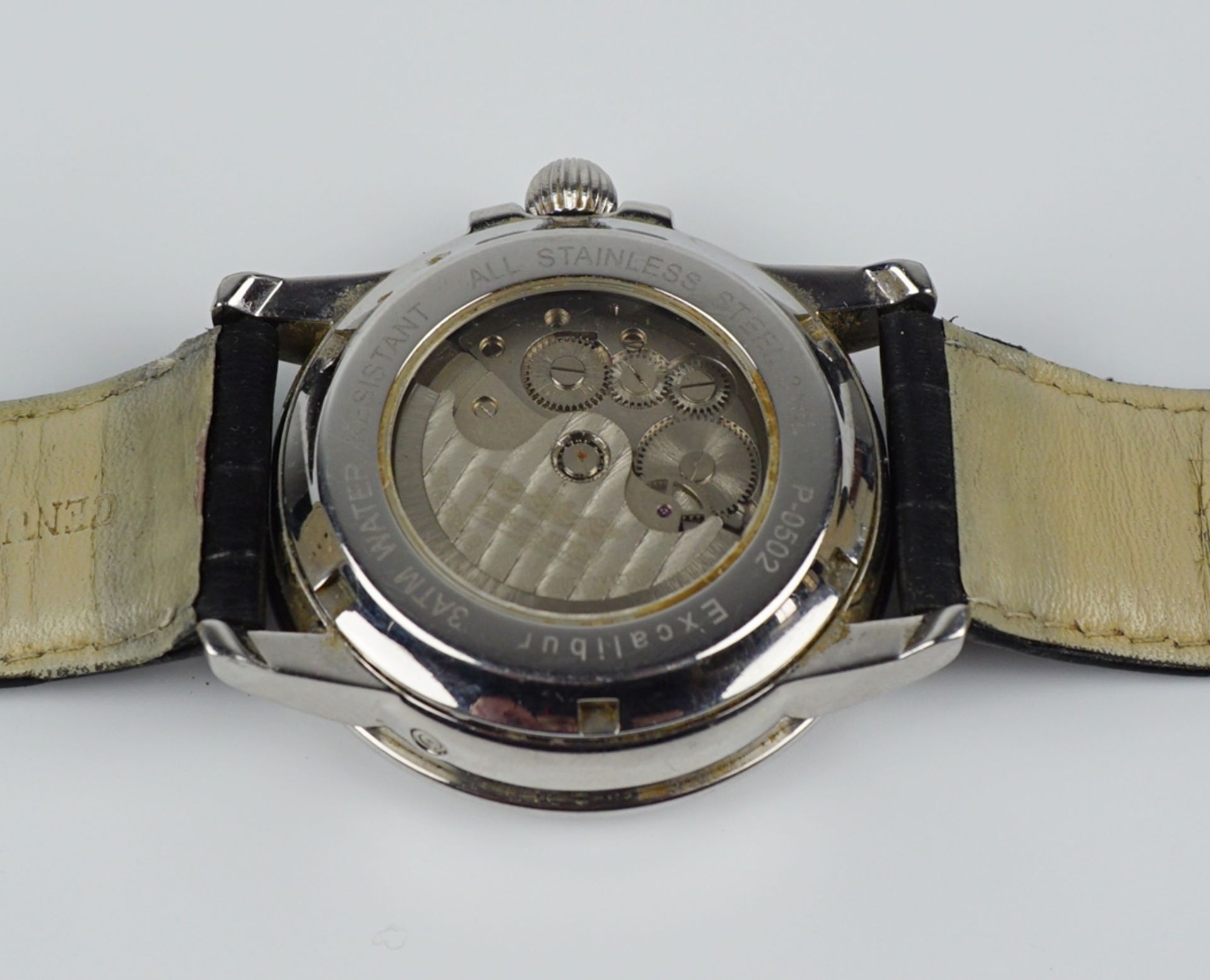 Herrenuhr Perigaum Automatik P-0502 Excalibur - Bild 2 aus 2