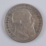 2 Mark 1903, Großherzog Friedrich I., Baden, 900er Silber