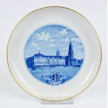 Wandteller "750 Jahre Dresden", Meissen, I.Wahl, 1956