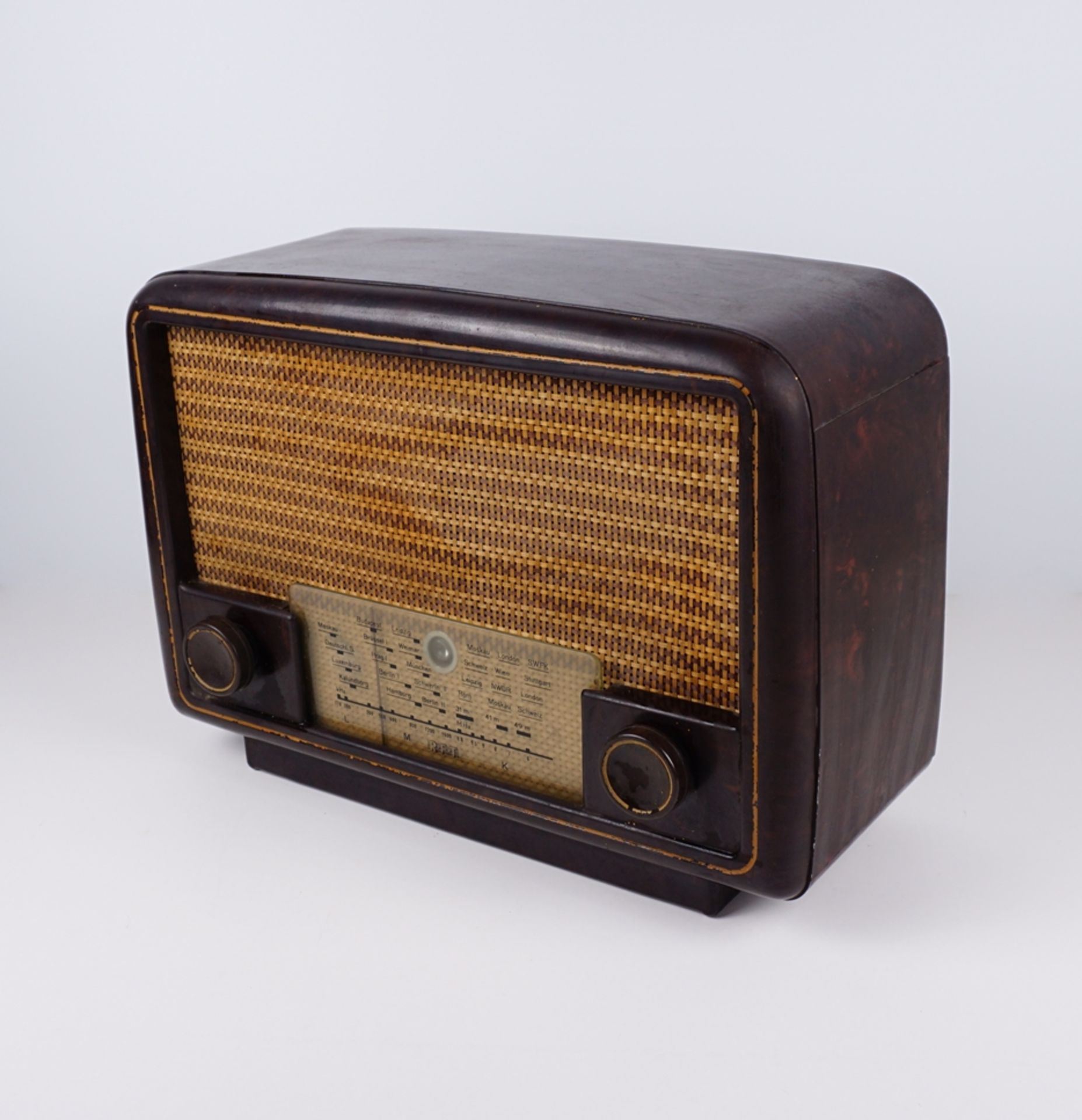 RFT-Einkreisempfänger, Typ 1U11, RFT-Stern-Radio Berlin, 1951-1954 - Image 2 of 3