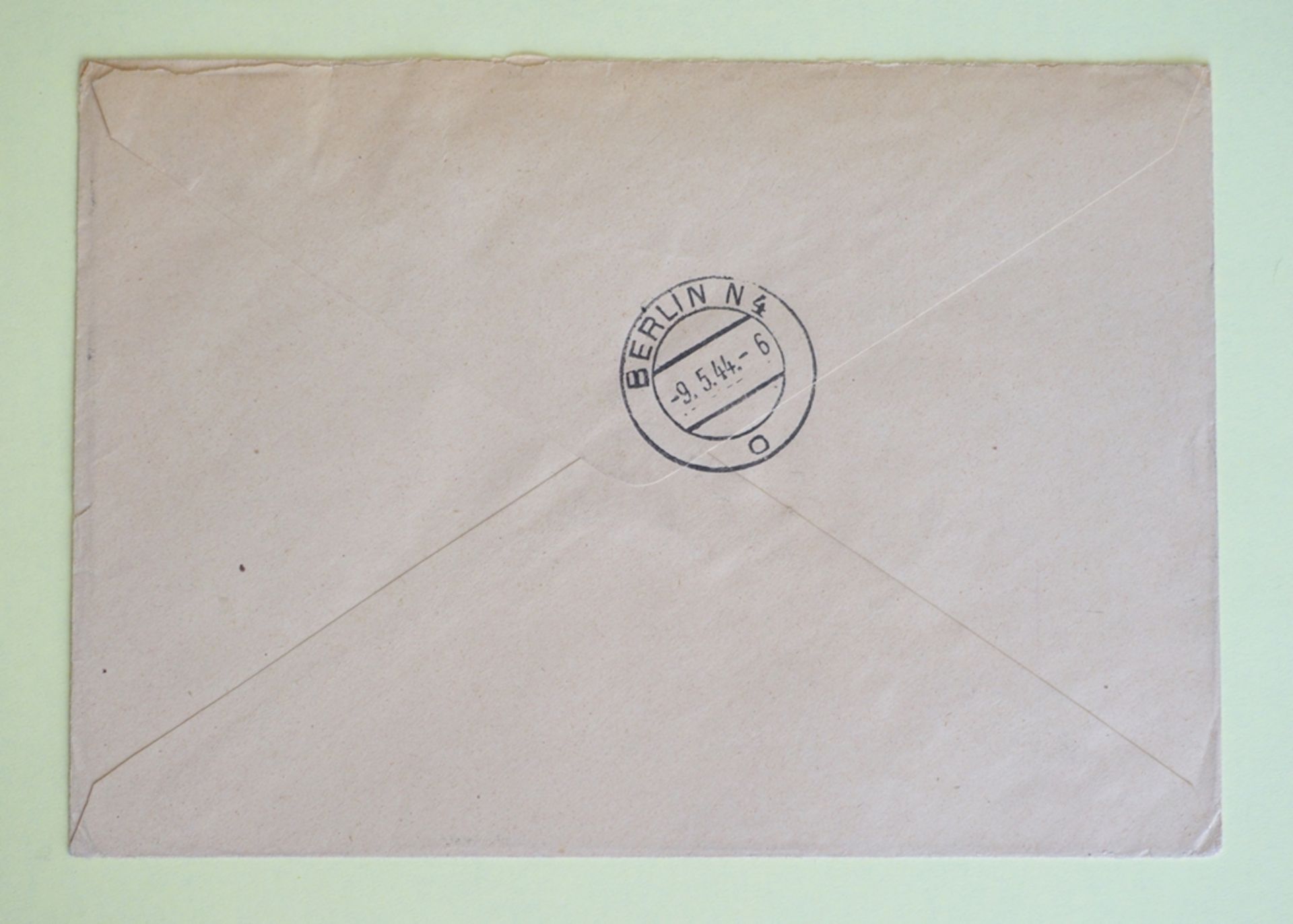 Privater Umschlag, 55.Geburtstag v. A.Hitler - Bild 2 aus 2
