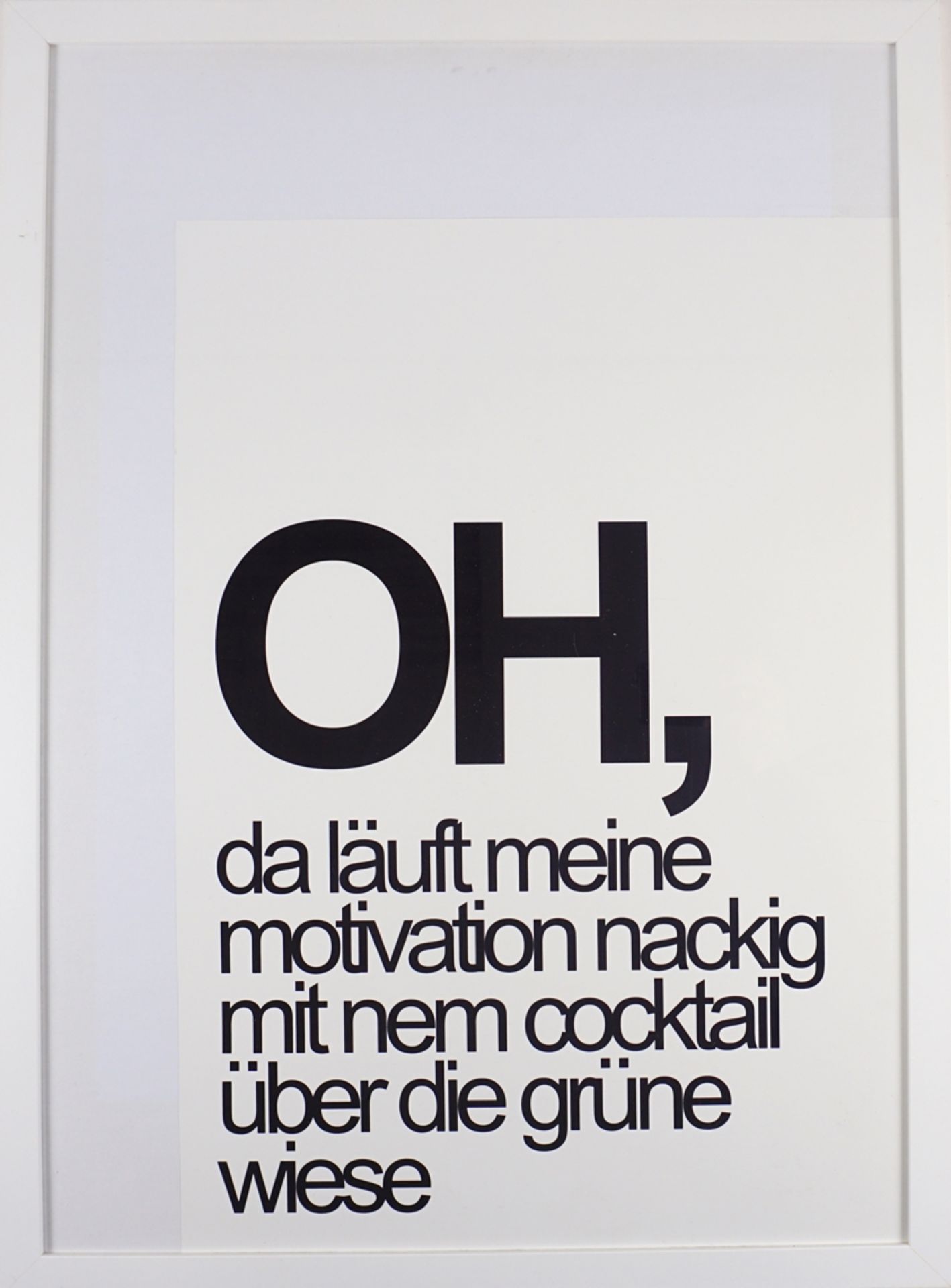 7 typografische Plakate und Collagen - Image 3 of 8