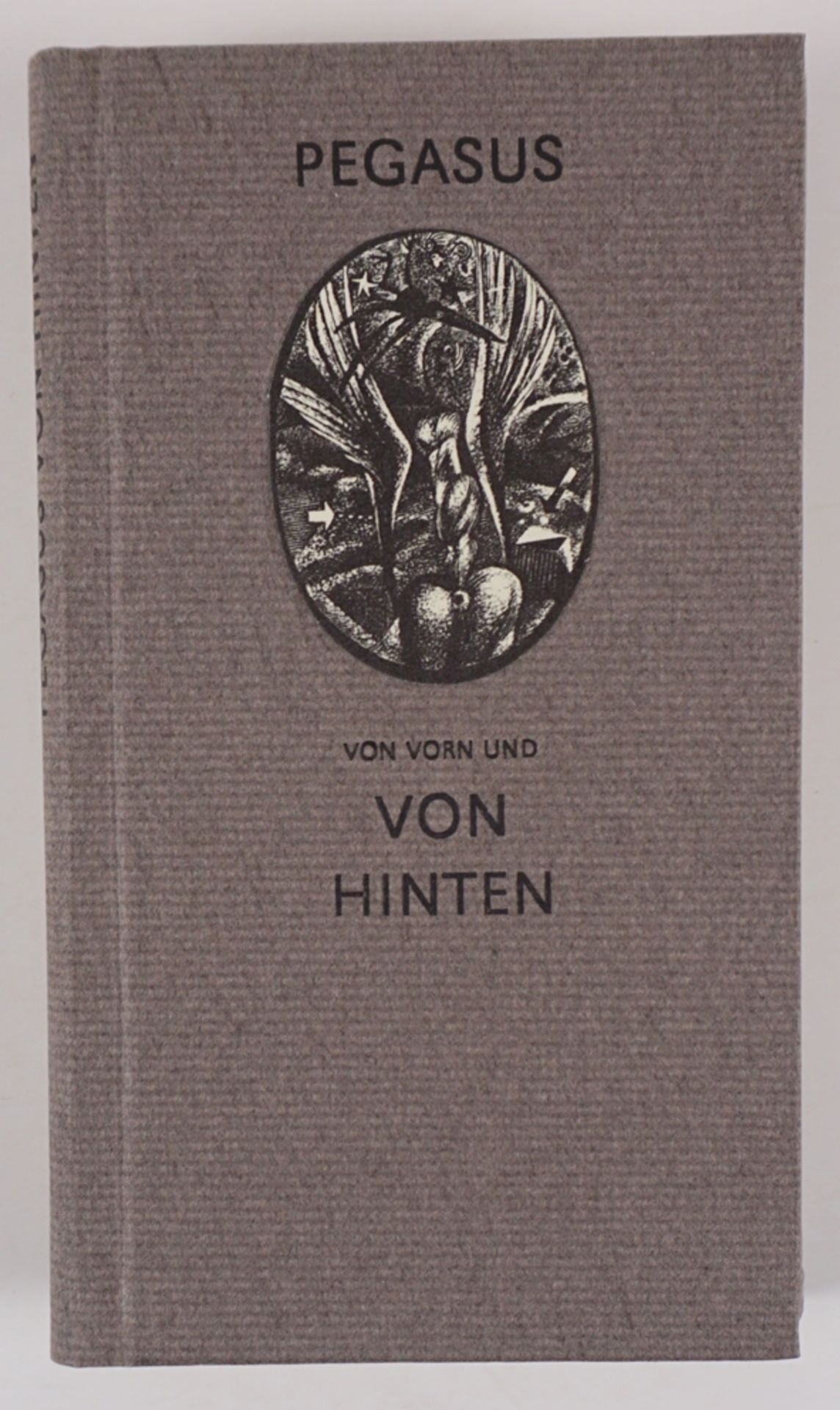 Pegasus von vorn und von hinten, Herbert Kästner, Holzstiche von Karl-Georg Hirsch, 1983, Vorzugsa - Image 3 of 4