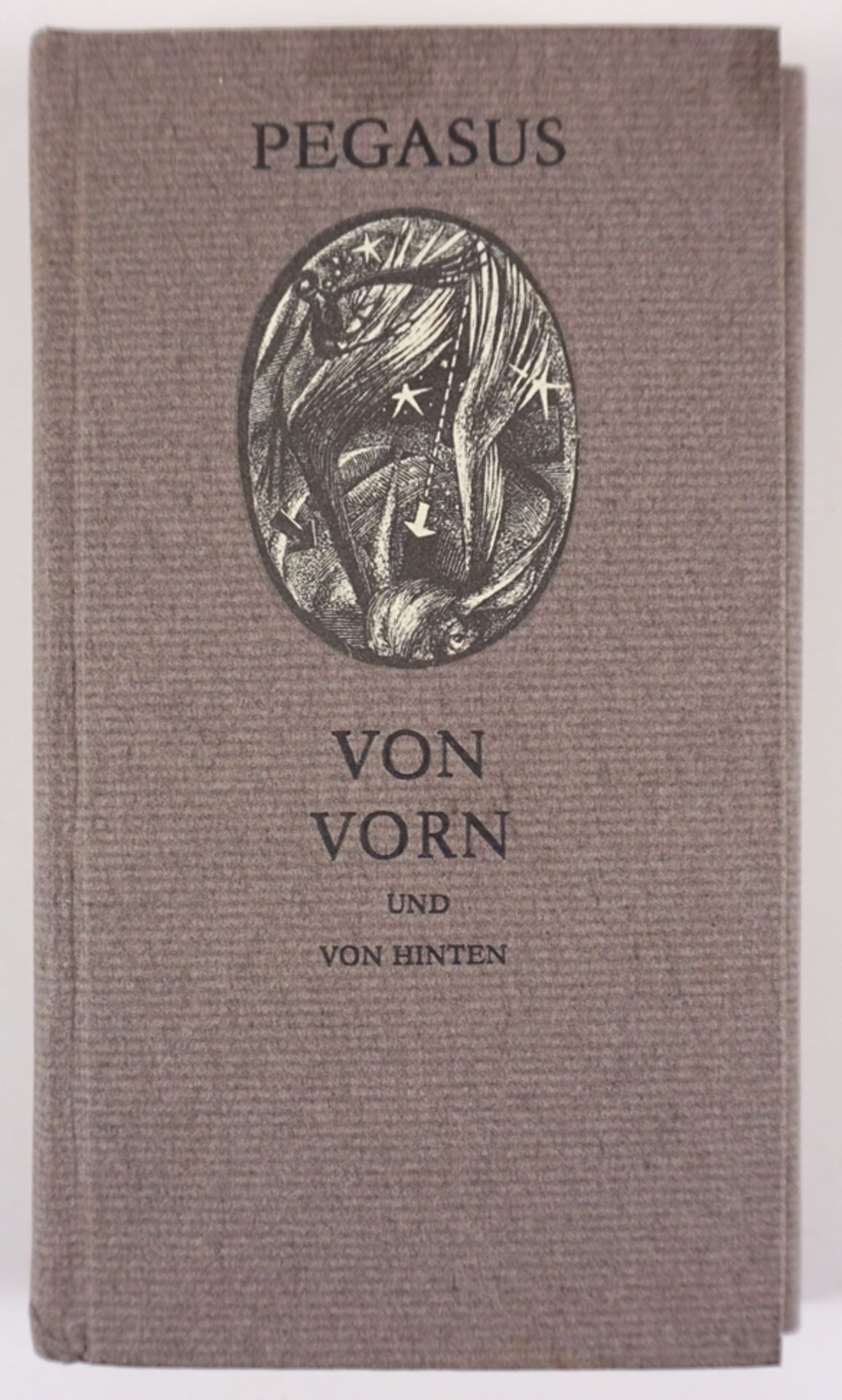 Pegasus von vorn und von hinten, Herbert Kästner, Holzstiche von Karl-Georg Hirsch, 1983, Vorzugsa
