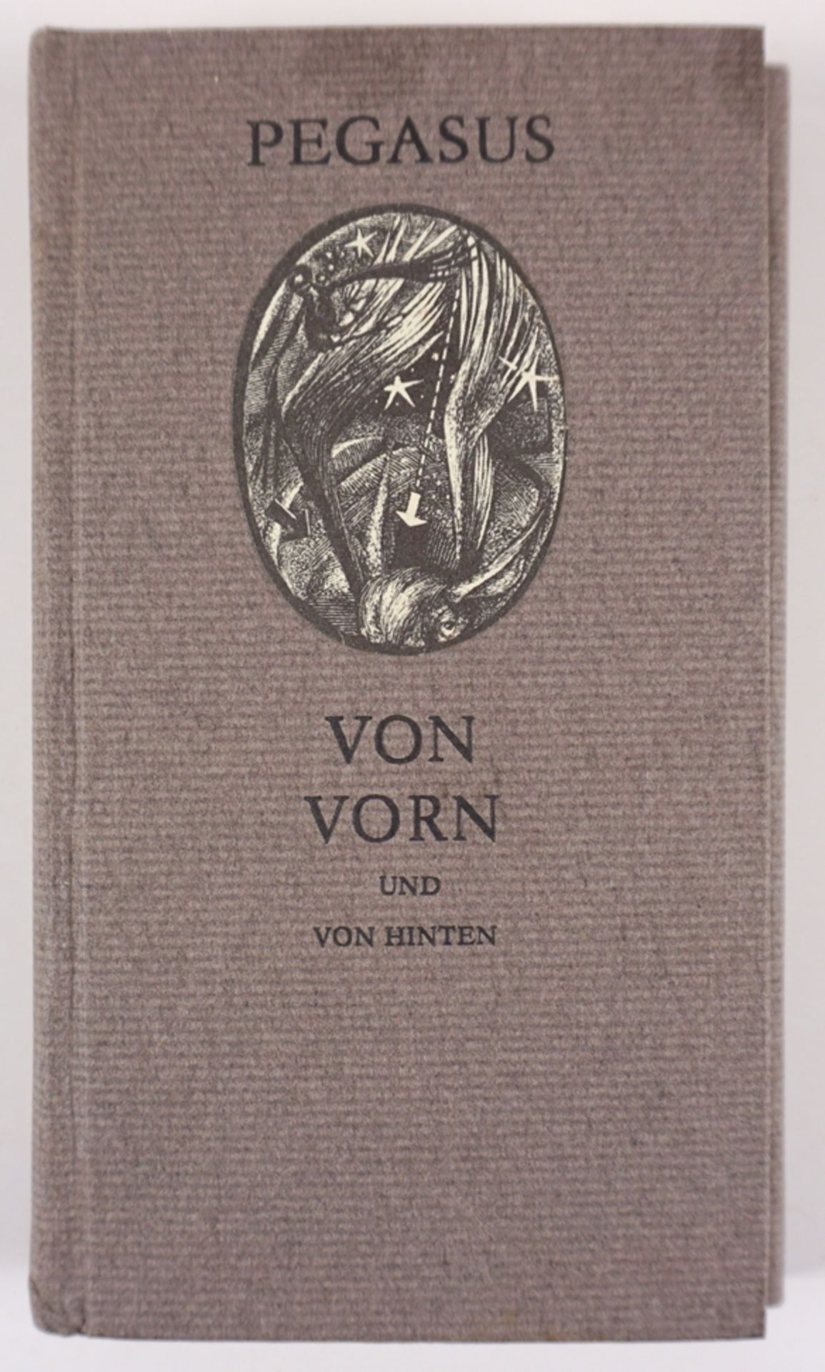 Pegasus von vorn und von hinten, Herbert Kästner, Holzstiche von  Karl-Georg Hirsch, 1983, Vorzugsa