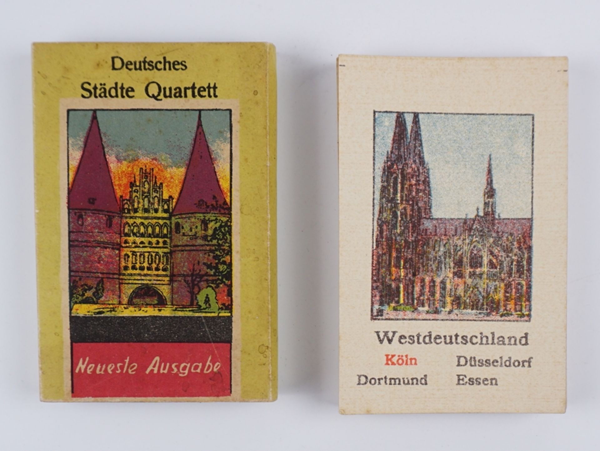 Städte Quartett, Neueste Ausgabe, um 1930