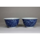 Zwei Teacups, China, Qing-Dynastie