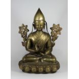 Tibethischer Geistlicher, Skulptur