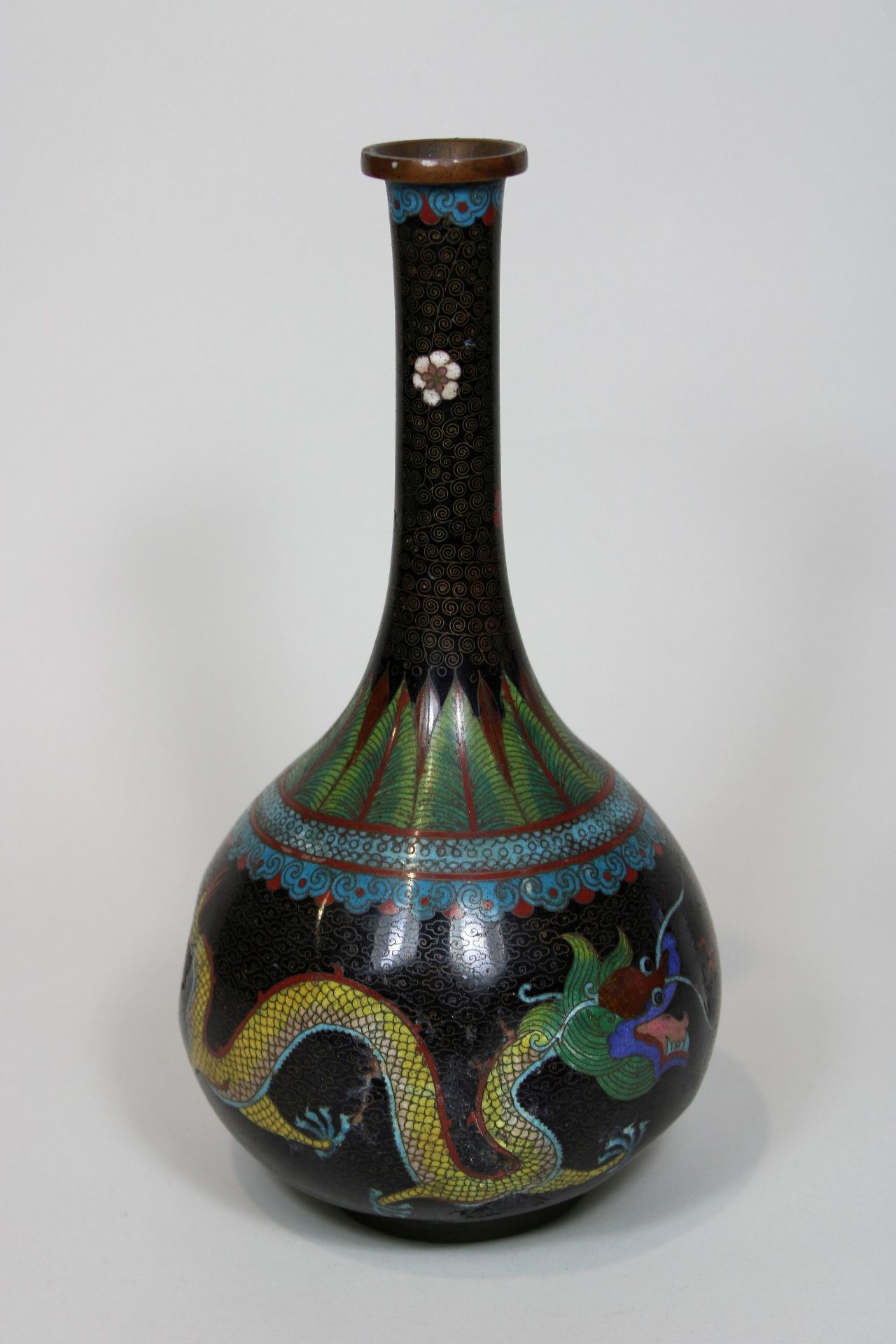 Vase mit Drachendekor, Porzellan, China - Image 5 of 5