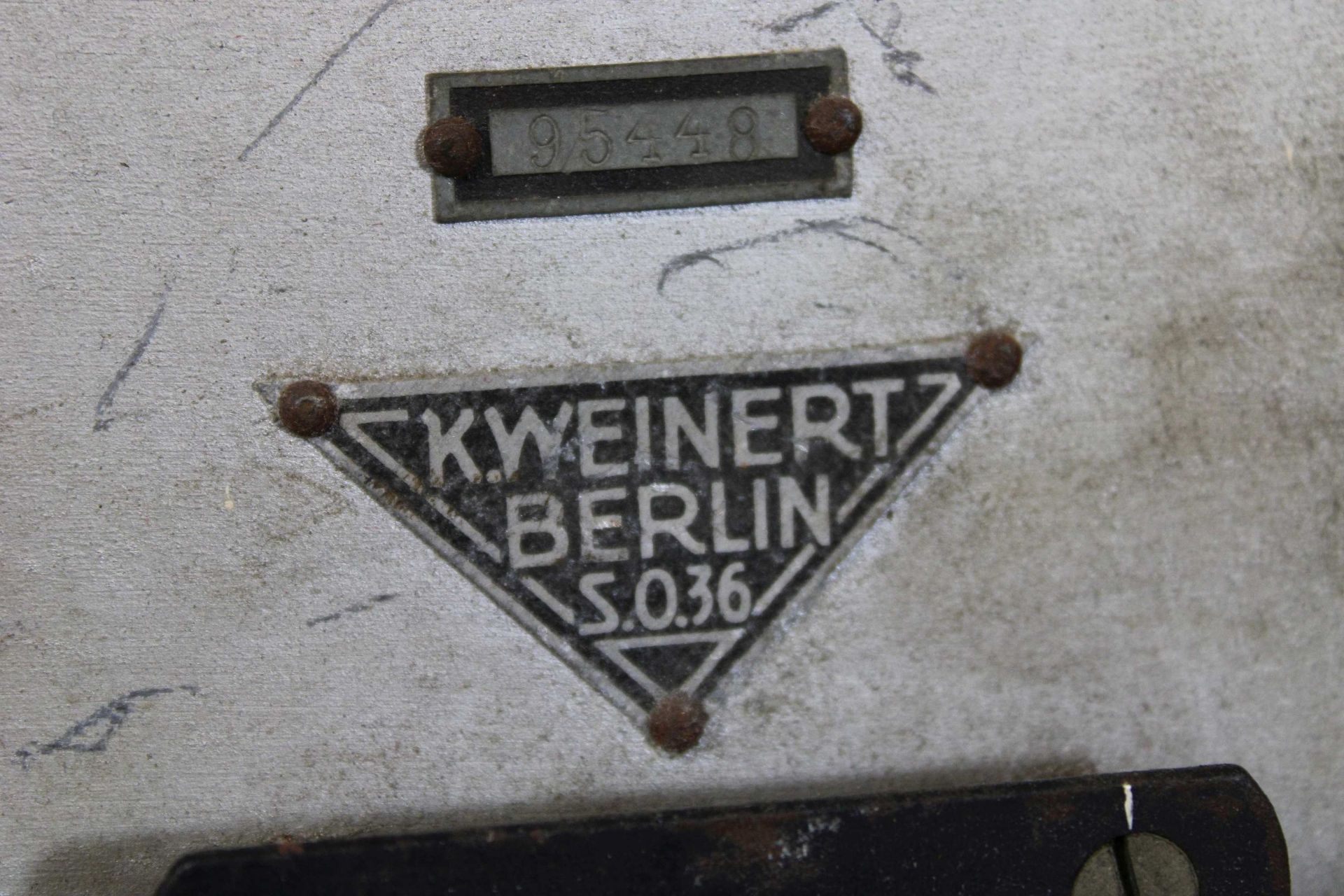 Paar Scheinwerfer, Metall - Image 2 of 2