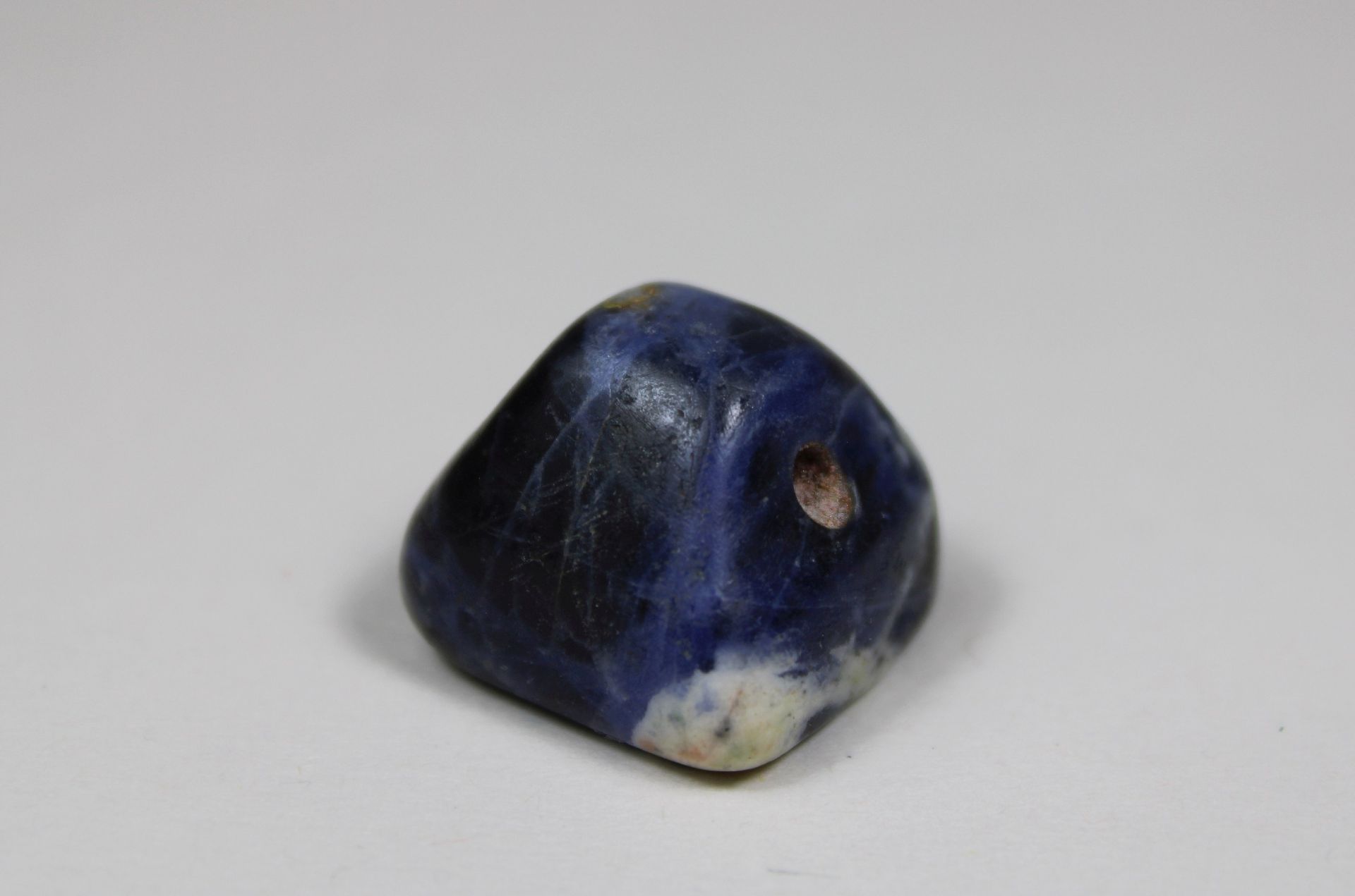 Antiker Stempel, römisch, Lapislazuli - Bild 2 aus 2