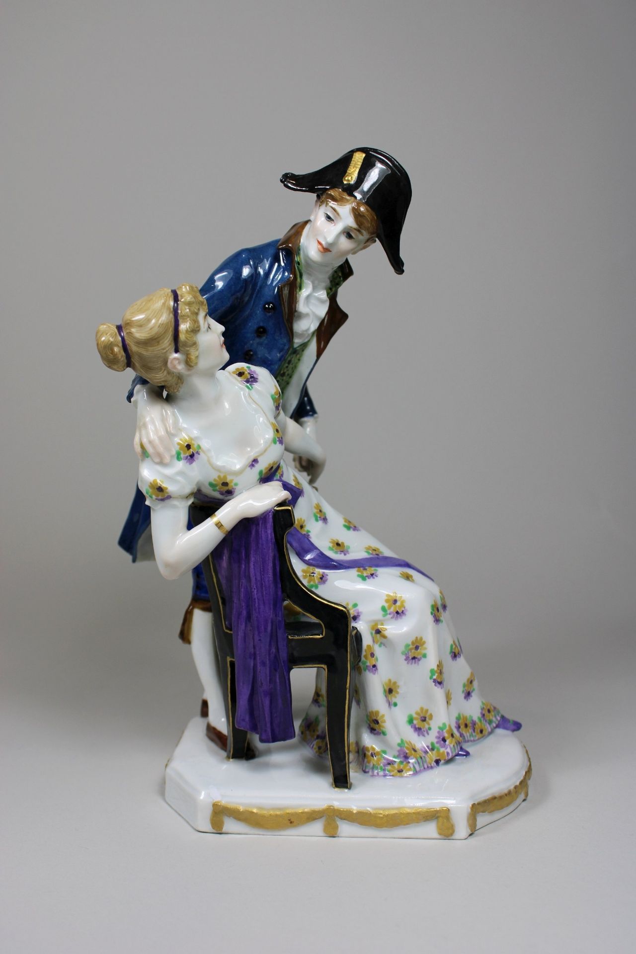 Figurenpaar, Meissen, Galante Szene