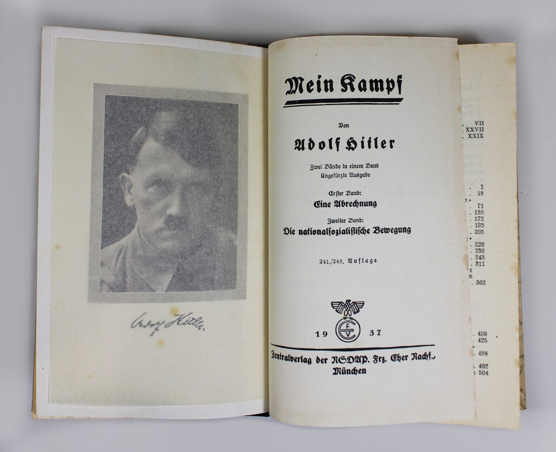 Mein Kampf, Adolf Hitler - Bild 2 aus 4
