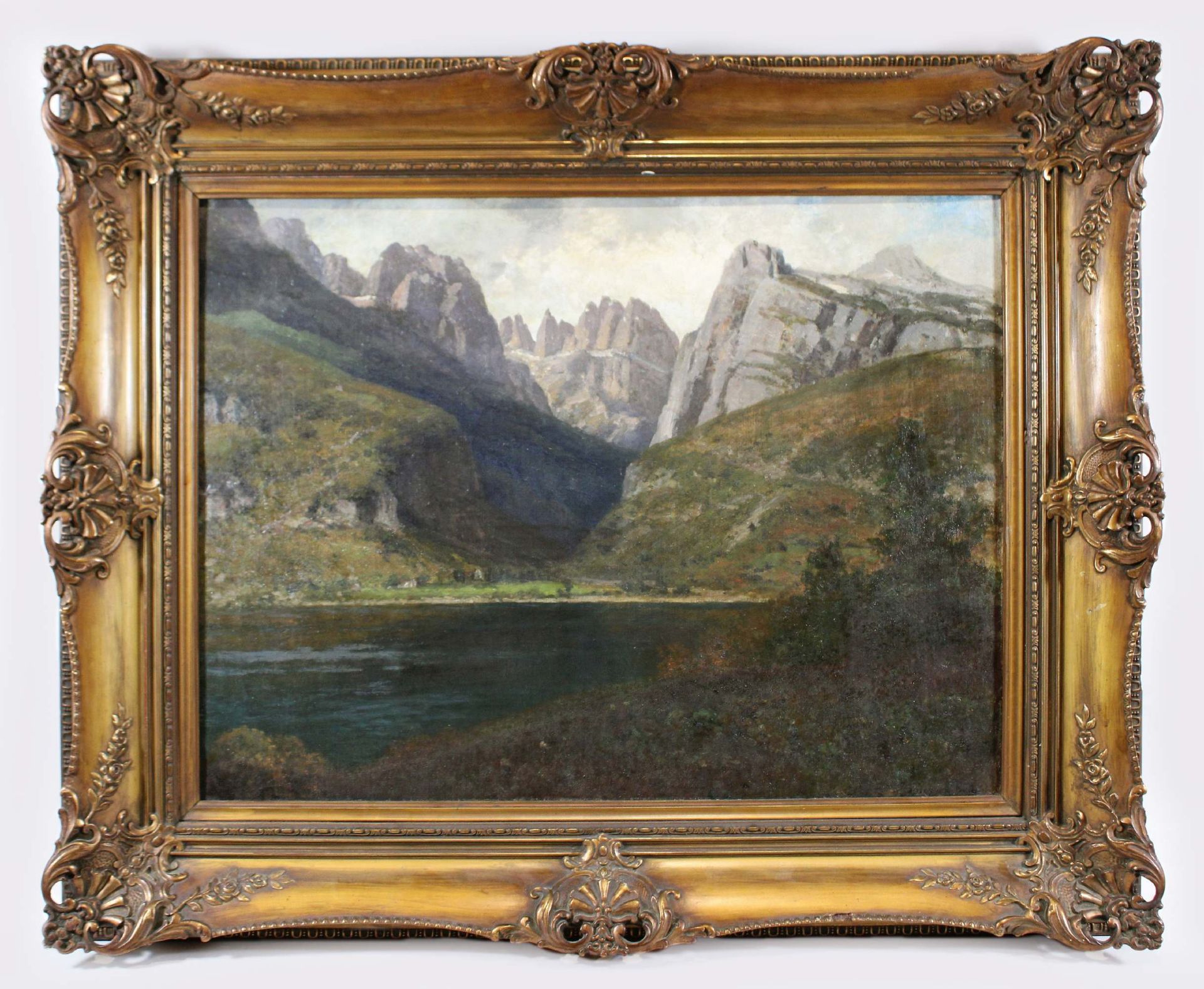 Josef Schoyerer (deutsch, 1844 - 1923), Berglandschaft