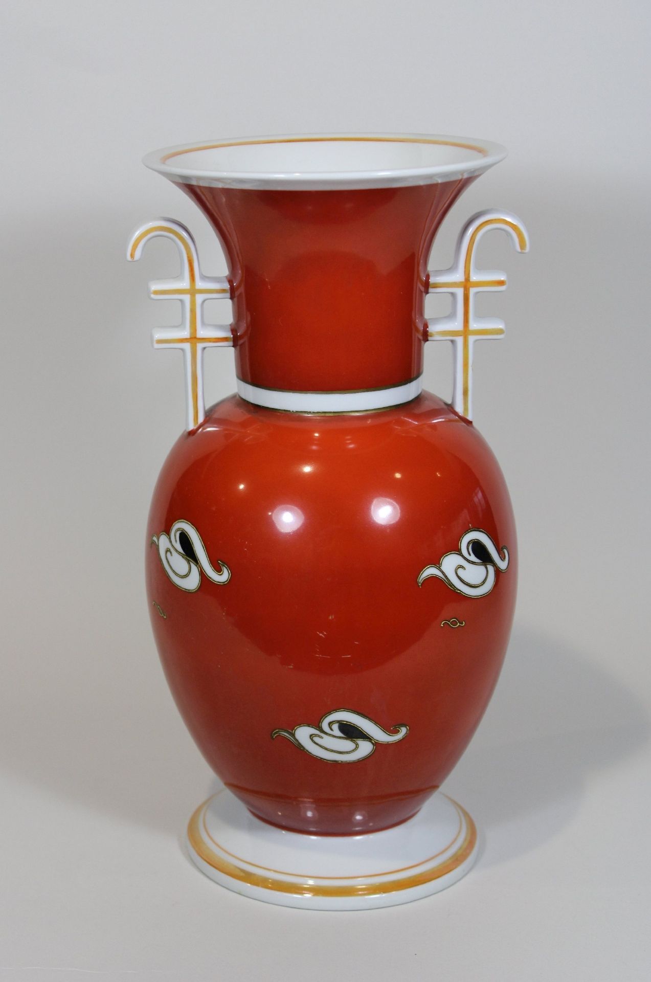 Vase, Porzellan, Schaubach-Kunst Wallendorf