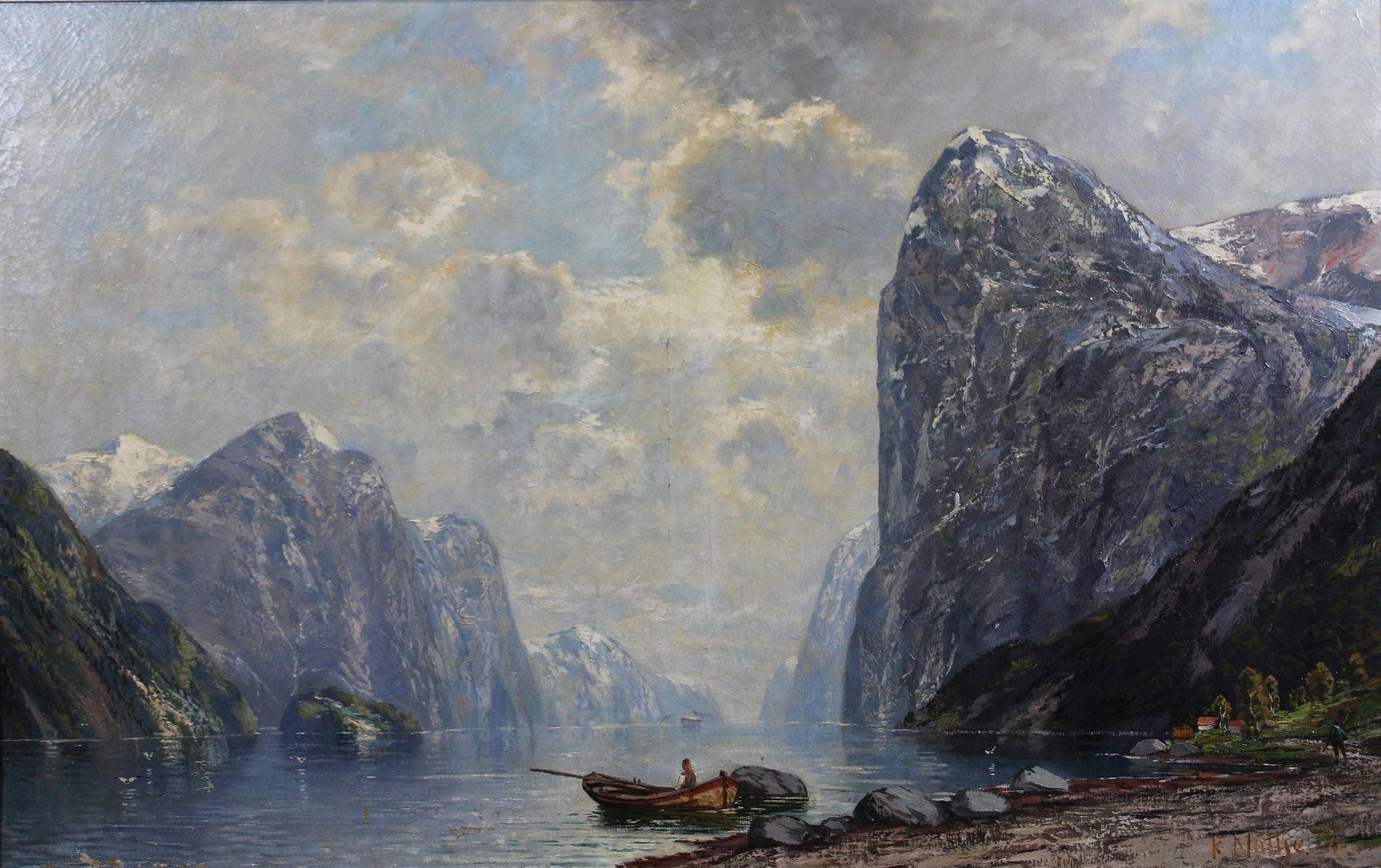 Gemälde, Fjortlandschaft