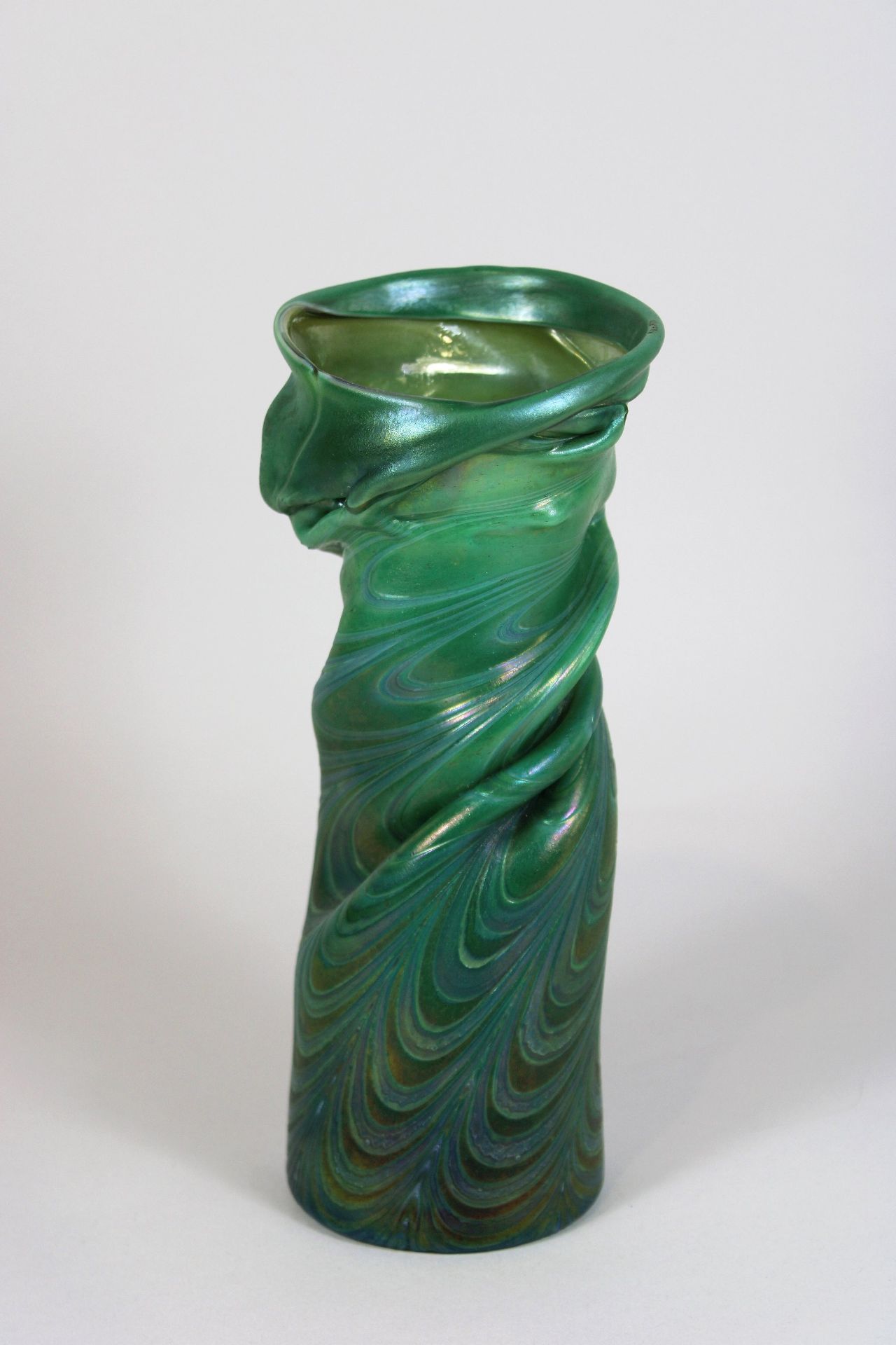 Jugendstil Vase, Glas