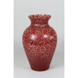 Jugendstil Vase, Glas