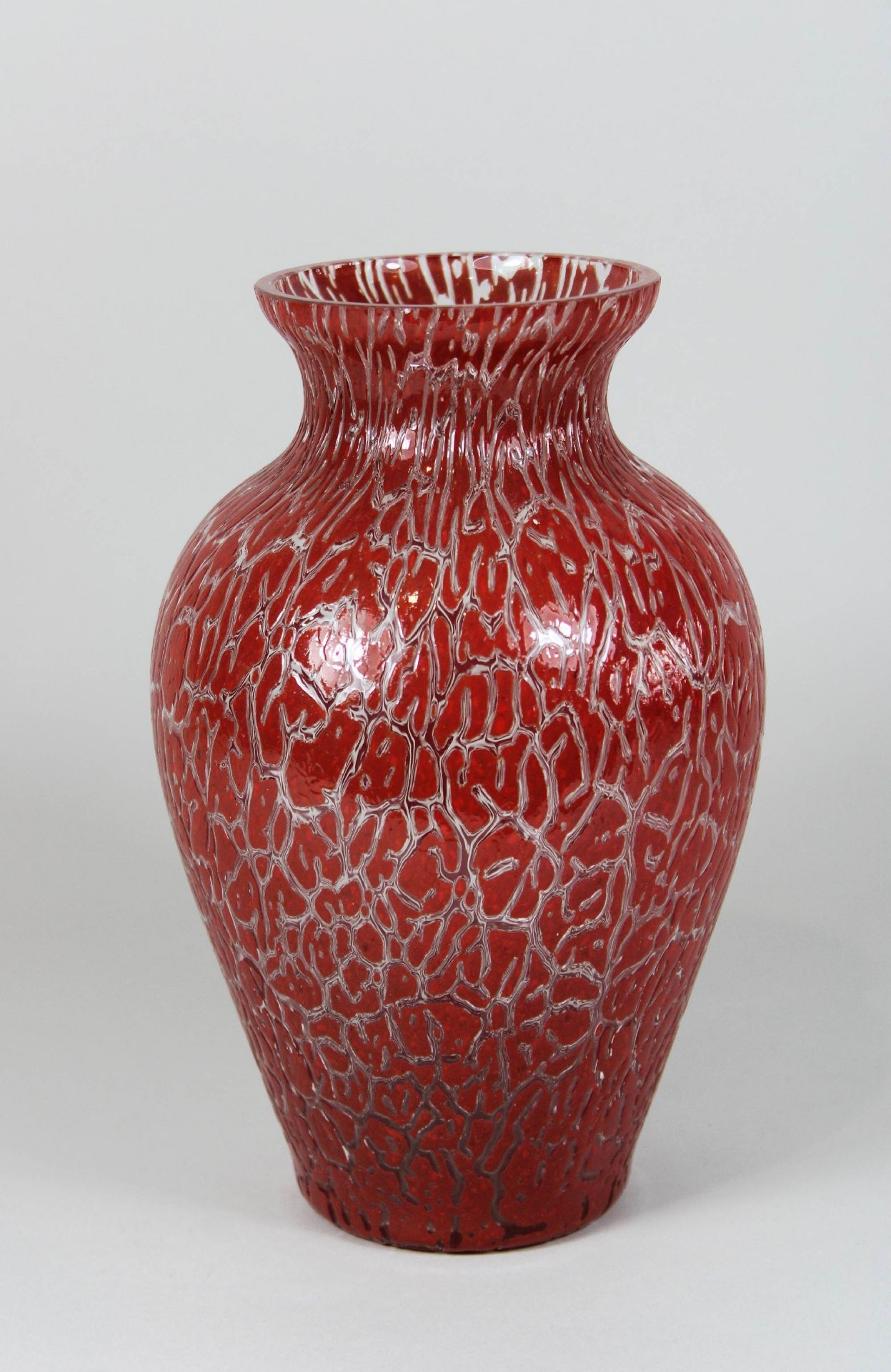 Jugendstil Vase, Glas