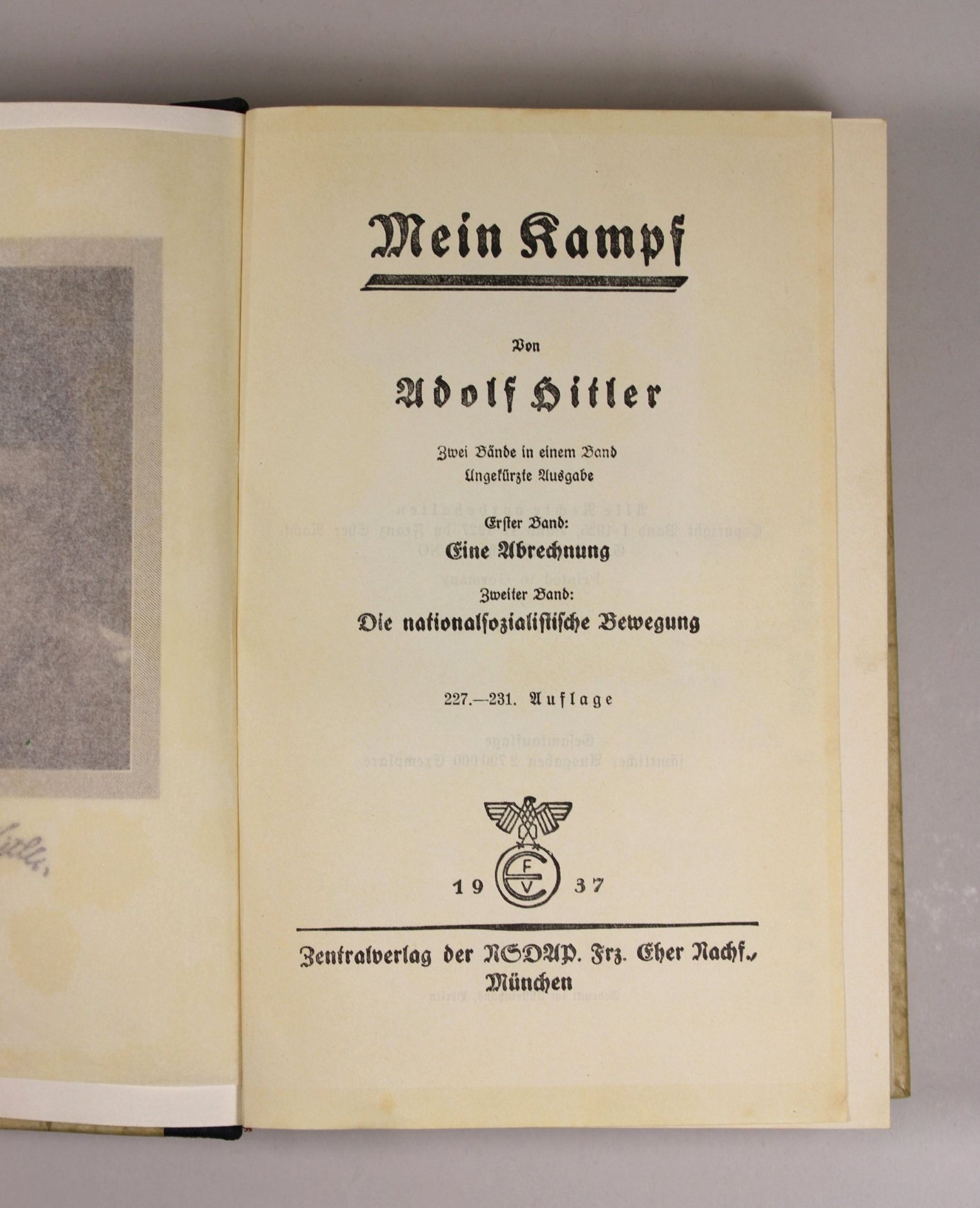 Mein Kampf, Zwei Bände - Bild 2 aus 2