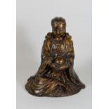 Sitzender Buddha, wohl Japan