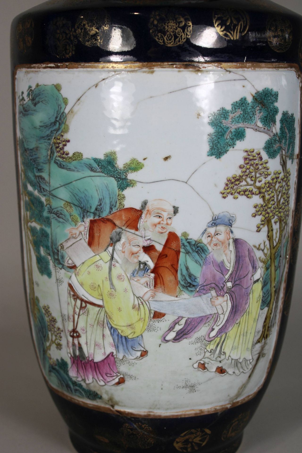 Xiangtuiping Vase, China - Bild 4 aus 5