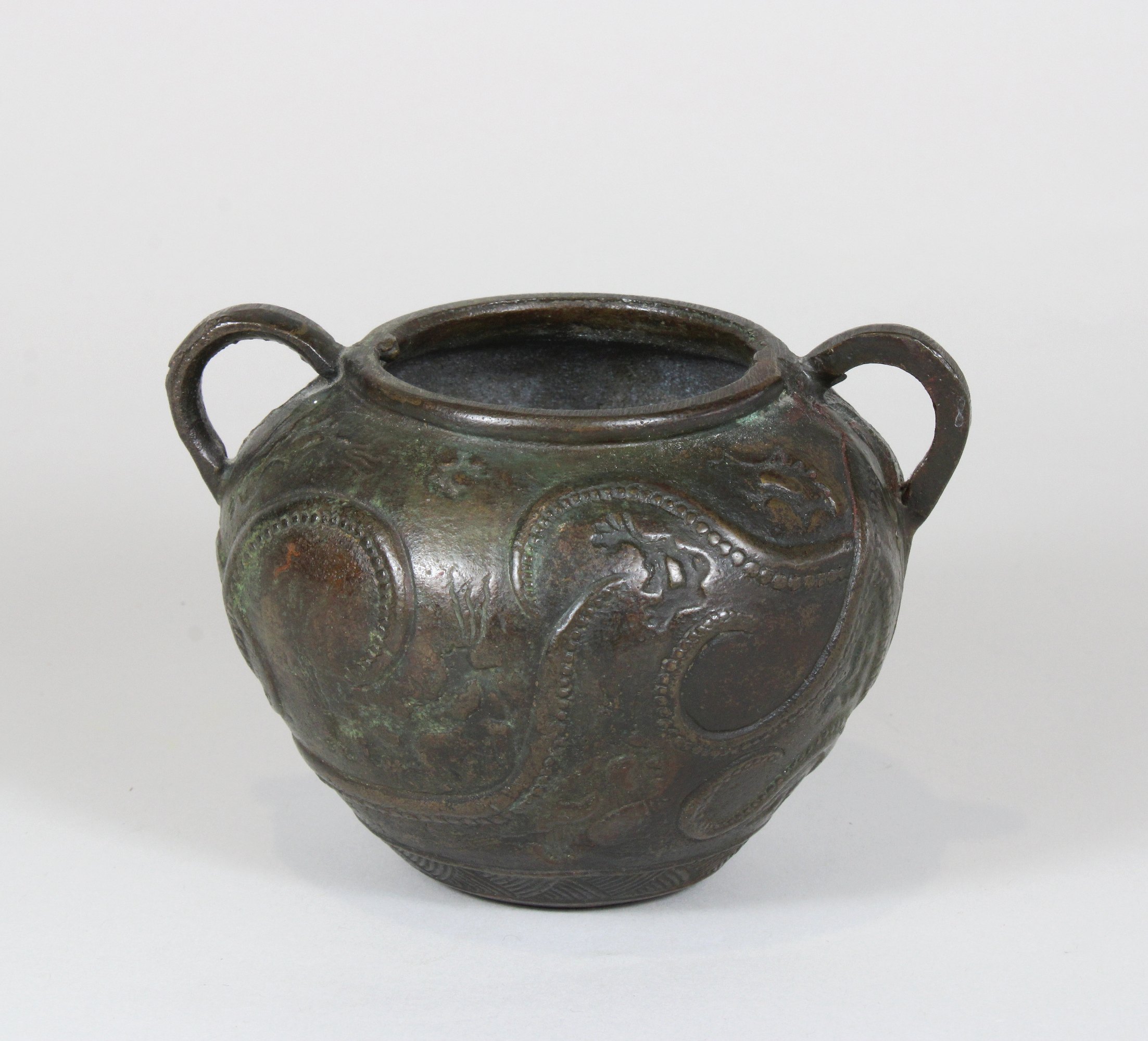 Kleine Vase, China, Bronze - Image 2 of 2