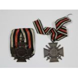 Paar Ehrenkreuz für Frontkämpfer des Weltkrieges 1914-1918