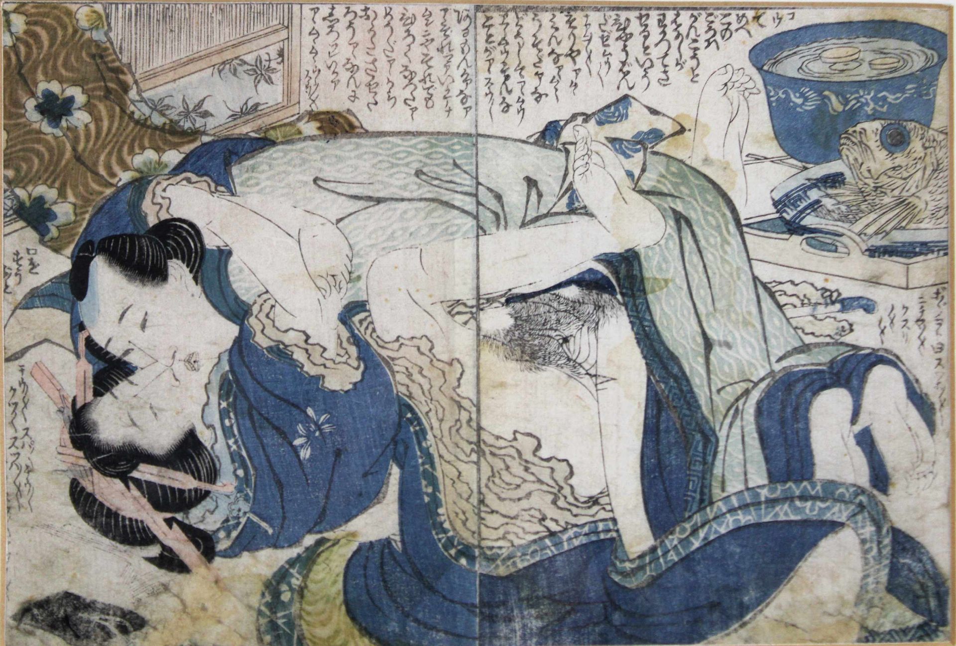 Keisai Eisen (1790-1848), Shunga