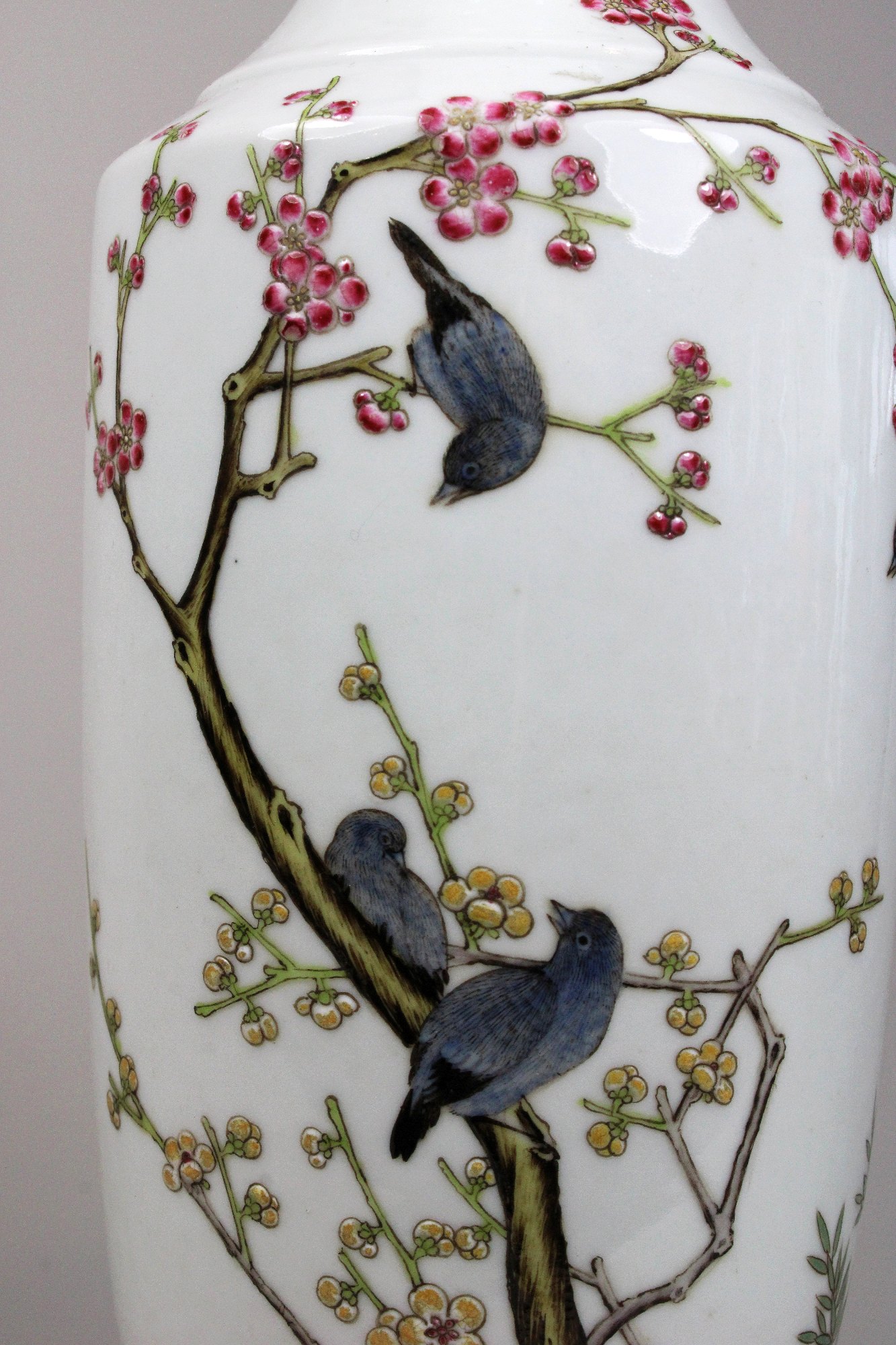 Vase, China, Porzellan, Anfang 20. Jh. - Image 3 of 4