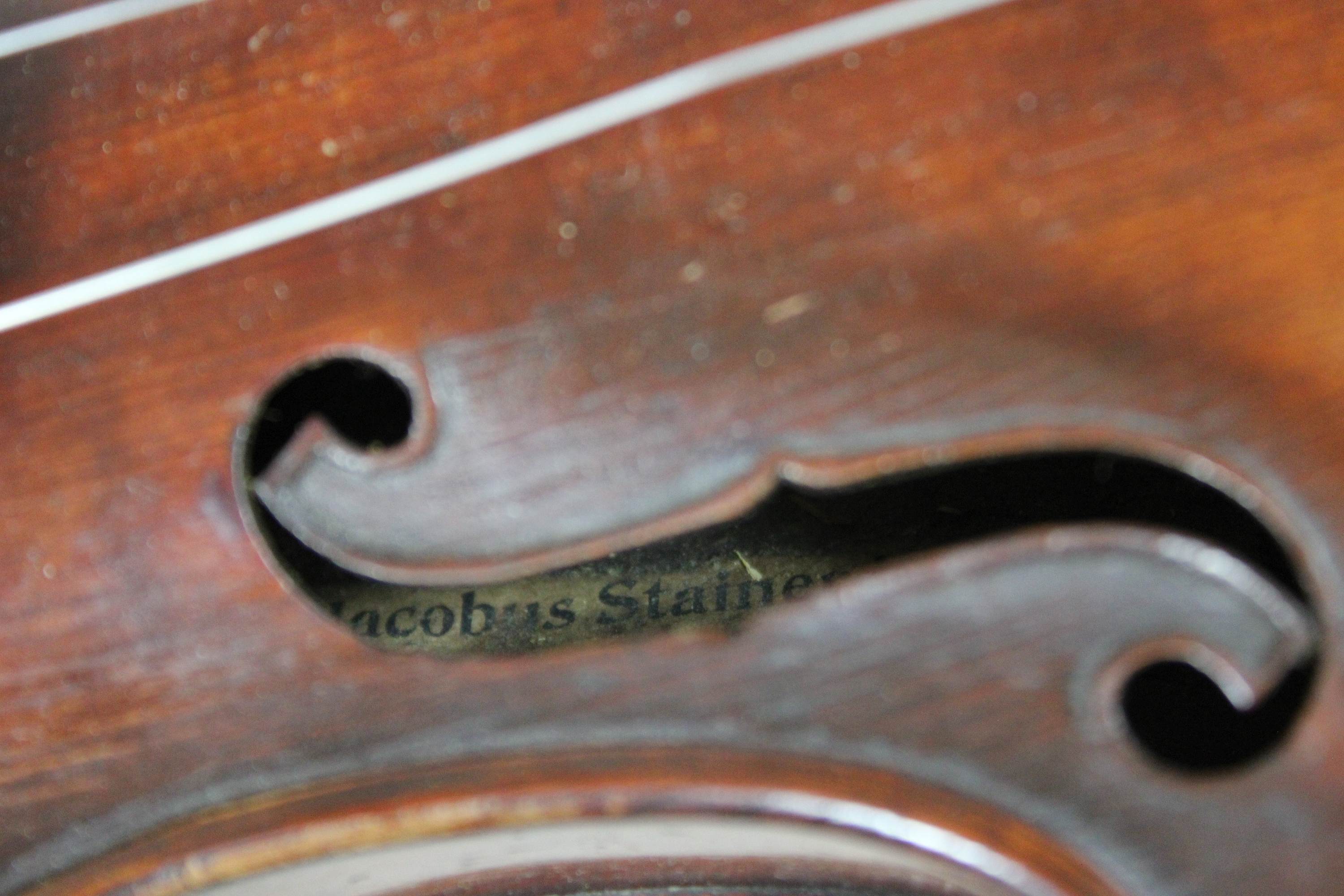 Violine, Jacobus Stainer Nachbau - Bild 2 aus 4