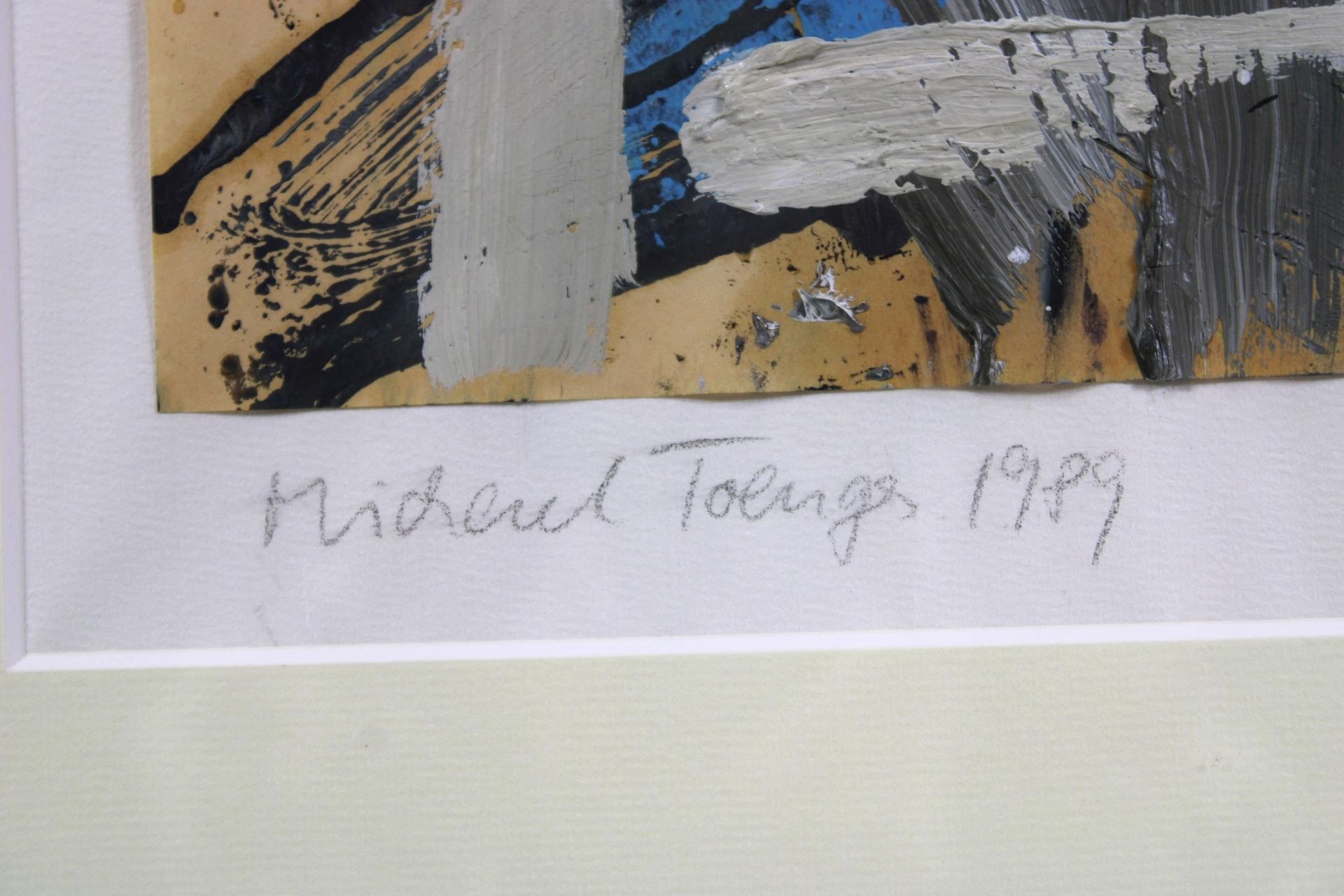 Michael Toenges (1952), Farbig abstrakt - Image 2 of 3