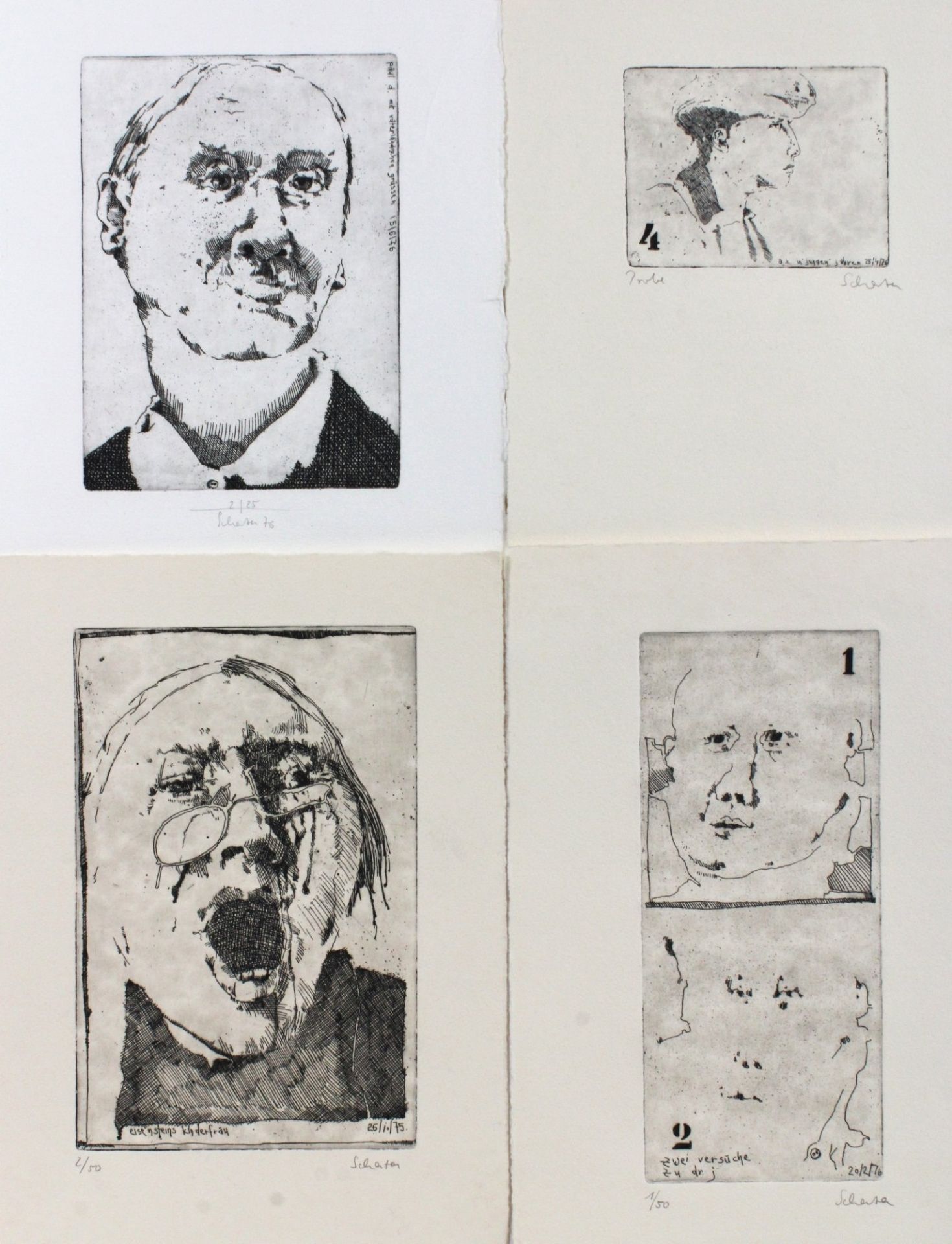 Konvolut Grafik, Axel Vater (1949-2014) - Image 2 of 4