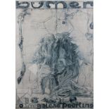 Horst Janssen Poster Kunstdruck 10 Jahre Galerie Peerlings