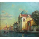 Bonnard, Venedig, Öl auf Leinwand, unten rechts bezeichnet.