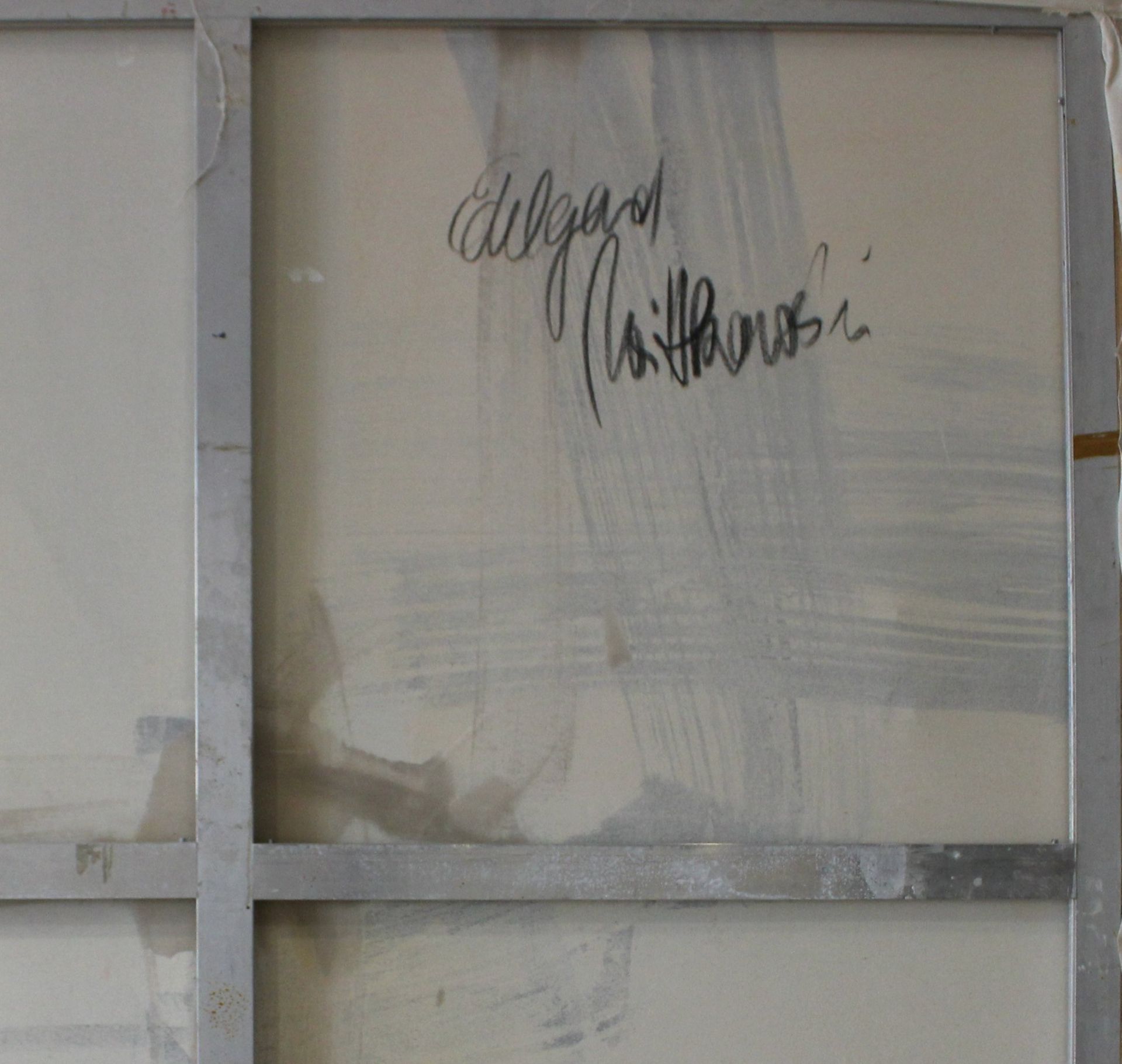 Edelgard Wittkowski (deutsch), Farbig abstrakt, Acryl auf Leinwand - Image 2 of 2