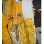 Edelgard Wittkowski (deutsch), Farbig abstrakt, Acryl auf Leinwand