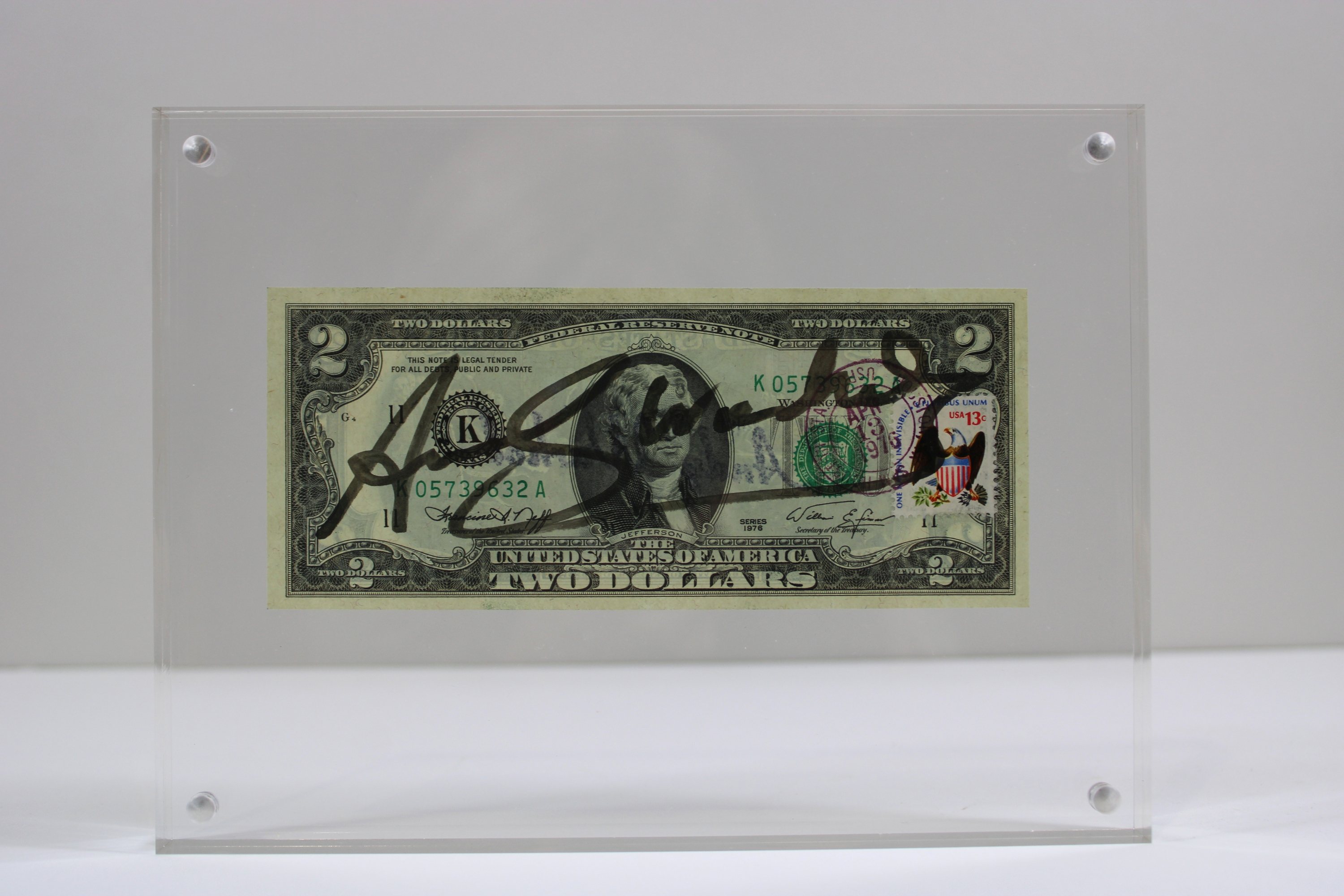 Andy Warhol (amerikanisch, 1928-1987), Two Dollar (Thomas Jefferson), 1976 - Image 2 of 3