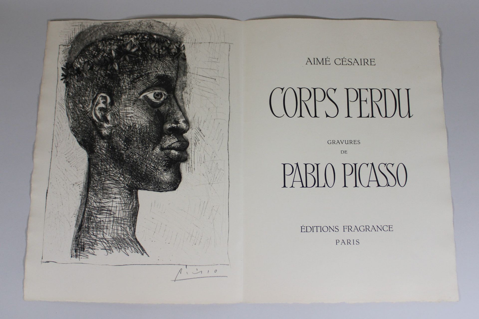 Pablo Picasso (spanisch, 1881 - 1973), Aime Cesaire Corps perdu - Image 4 of 4