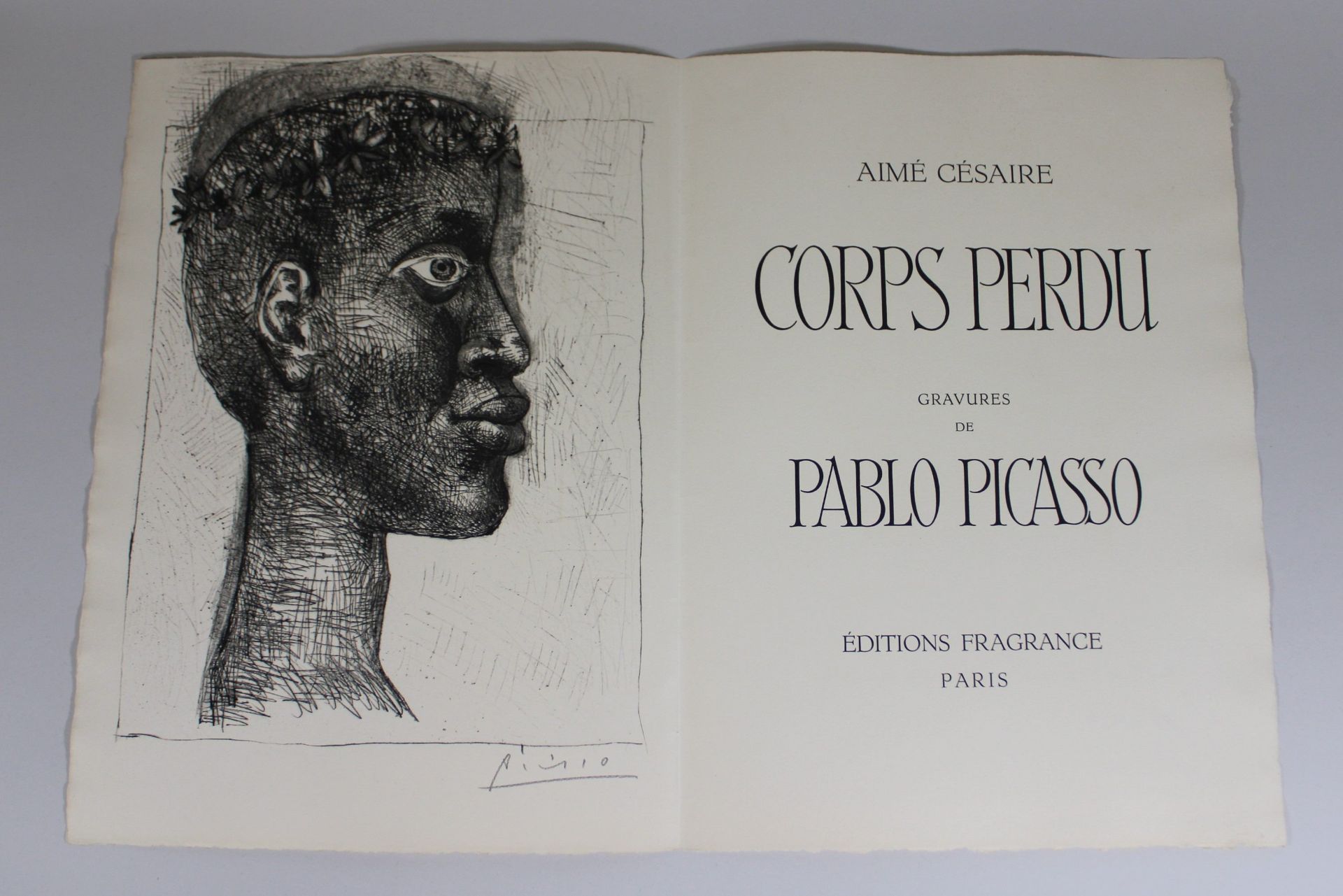 Pablo Picasso (spanisch, 1881 - 1973), Aime Cesaire Corps perdu - Bild 4 aus 4