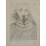 Salvador Dali (spanisch, 1904 - 1989), Shakespeare Portrait, Litho., im Stein sig.